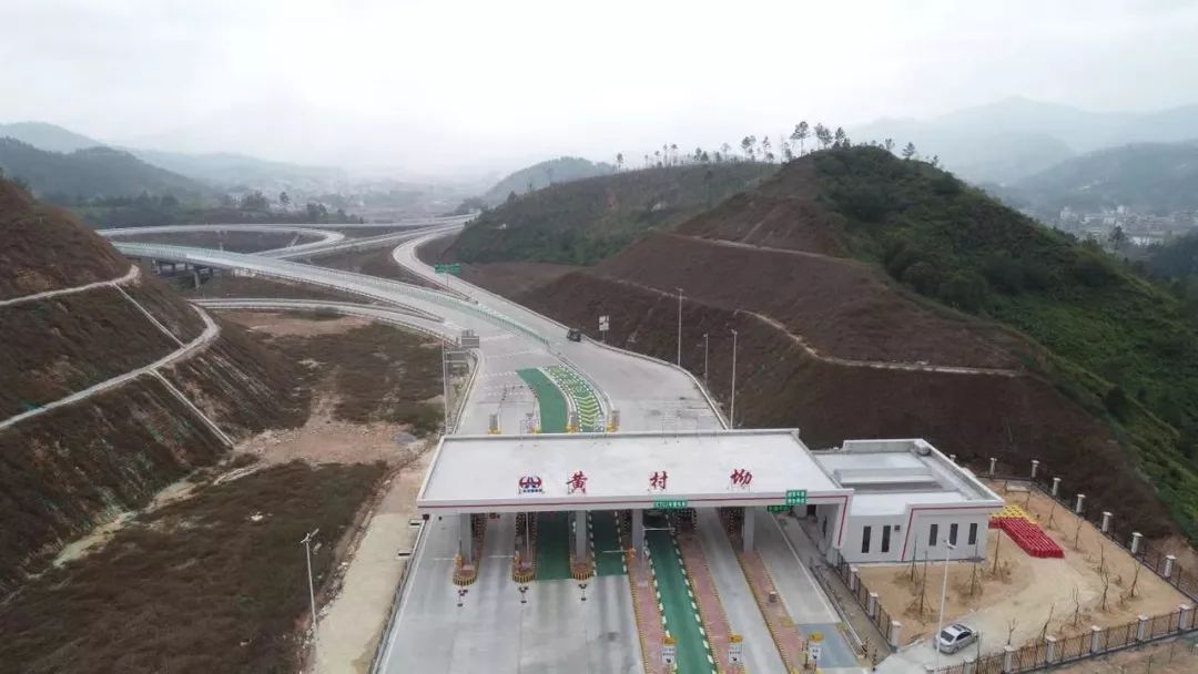 河惠莞高速龙紫段正式通车,最美地标惊艳亮相!