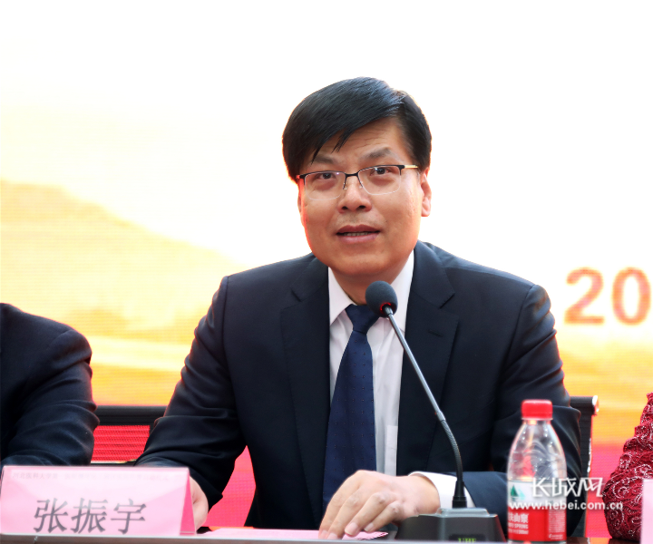 河北医科大学党委常委,副校长,第一医院党委书记张振宇讲话.