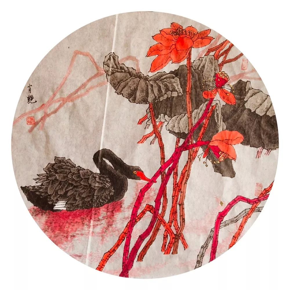 肖艳|生宣工笔花鸟画临摹与创作班招生(1月13日开课)_作品