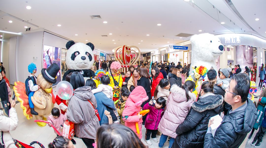 开业致喜星星商业广场人气爆棚到处都是人人人人