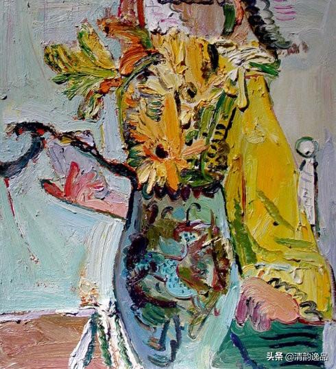 当代著名油画家阎萍油画作品欣赏