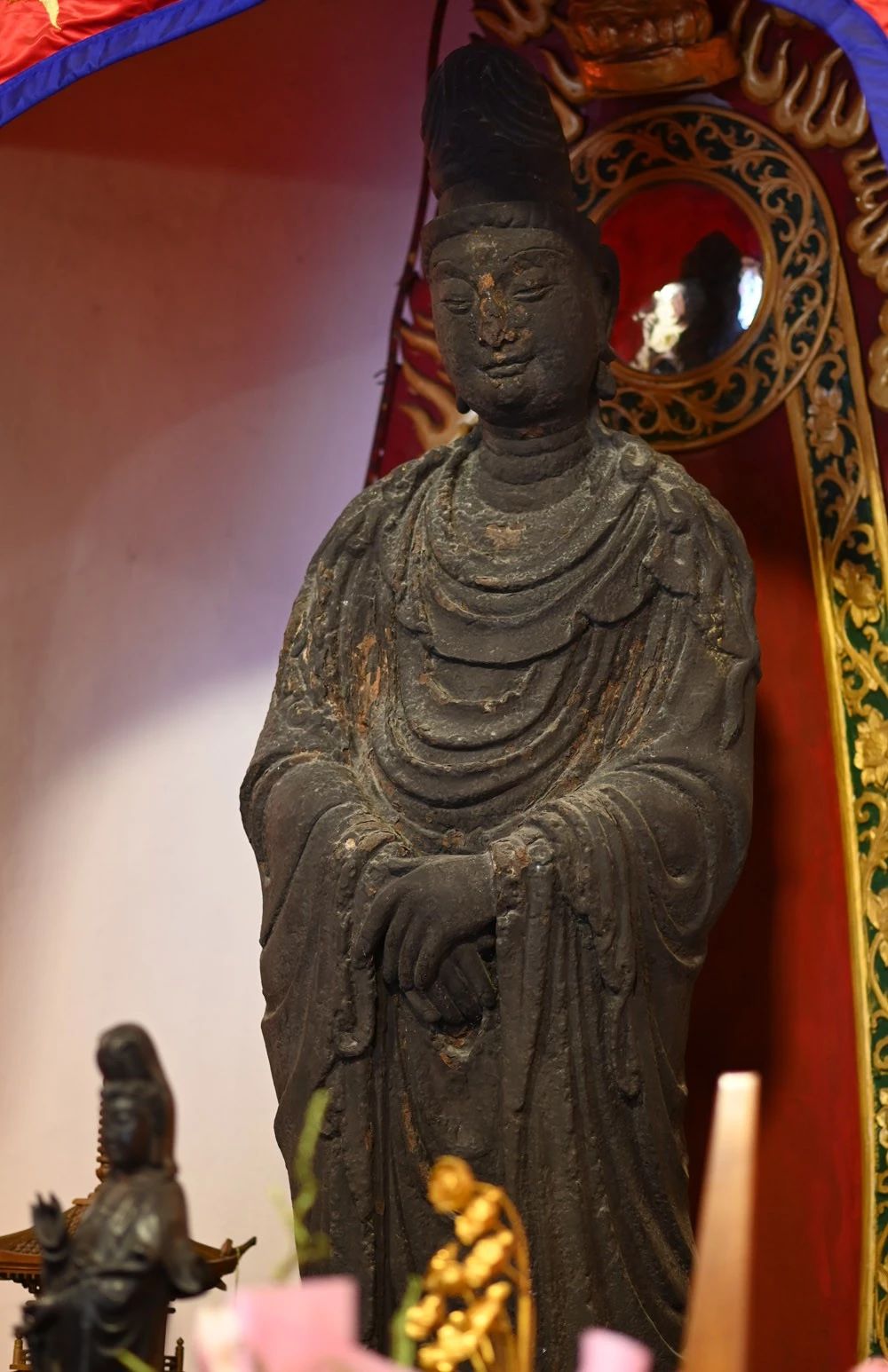 承鉴真大师遗愿铸造的湖州铁观音