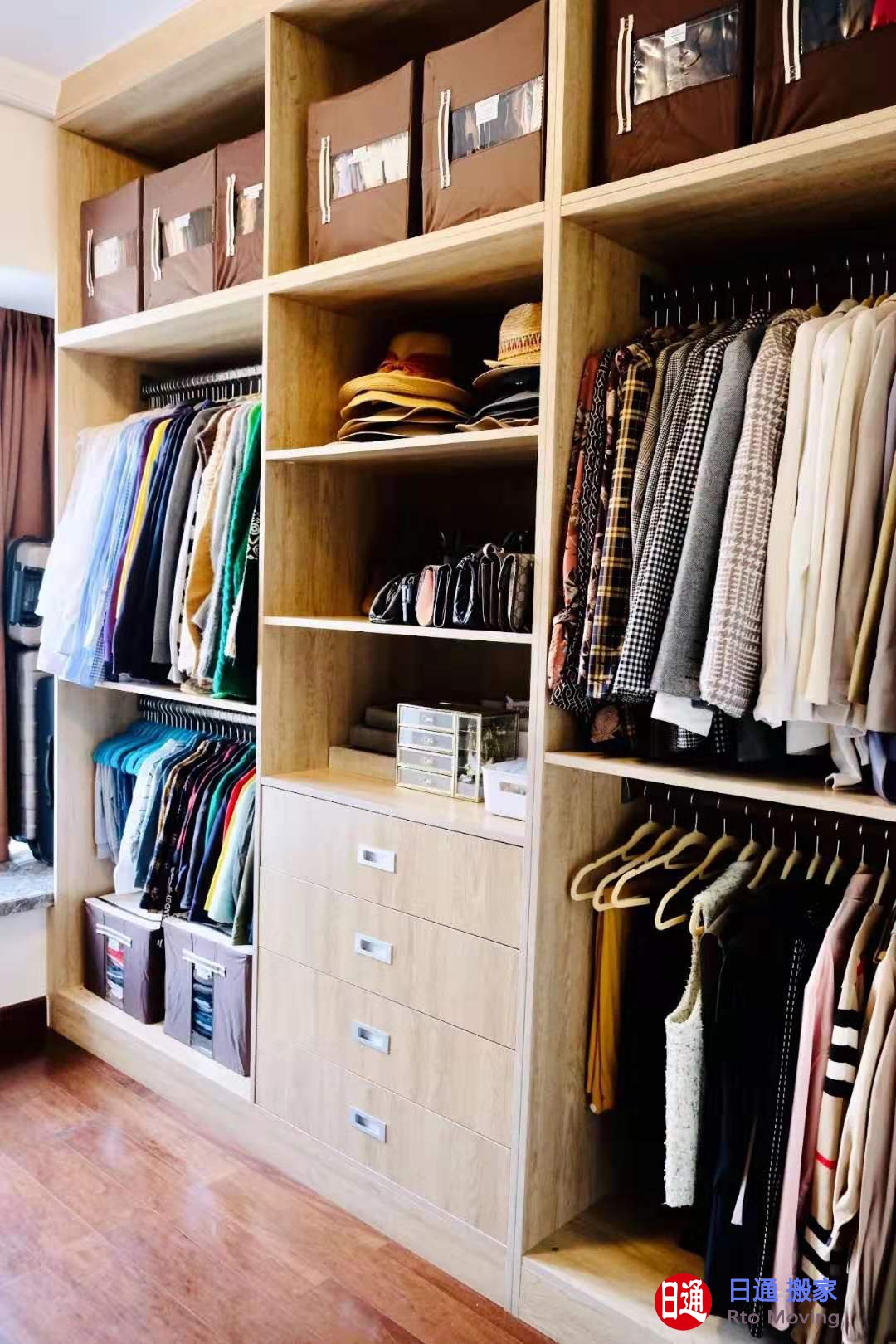 衣橱收纳师规划整理衣橱整理案例