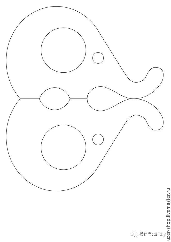 用木板diy一个大象鼻子用来放手机身体用来插笔附模板教程