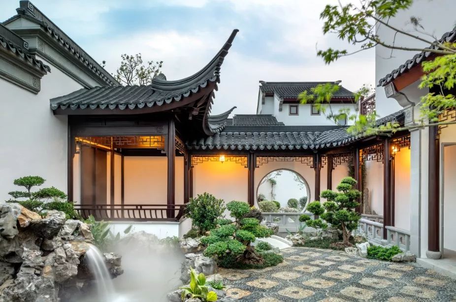 古典苏式园林私宅拾韵江南雅韵东方