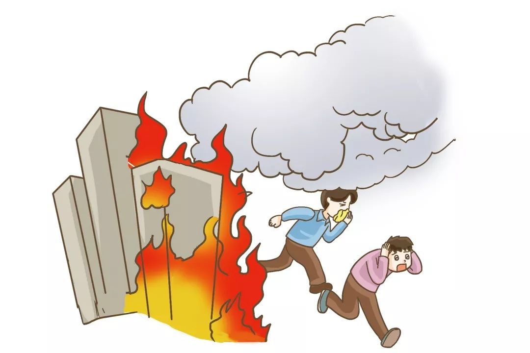 火灾安全图片卡通图片