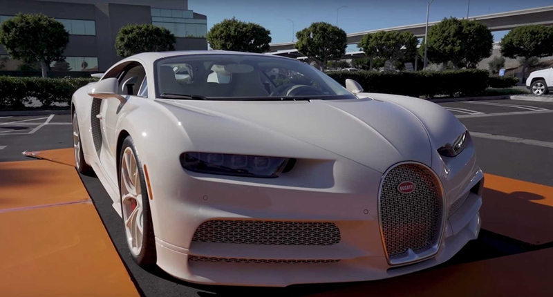 2.5s破百,布加迪chiron爱马仕版实车曝光