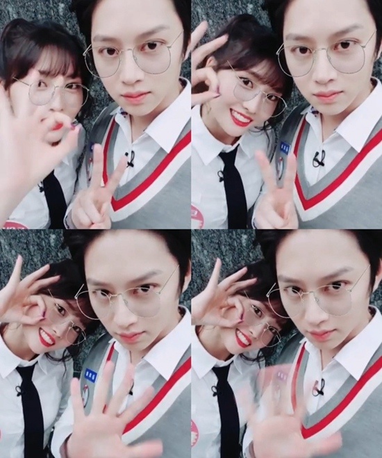 金希澈momo恋爱官宣昔日有爱同框照大集合组图