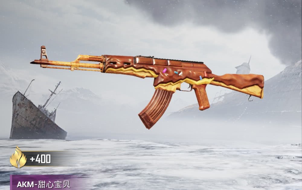 和平精英又上新枪械皮肤了感觉akm最好看