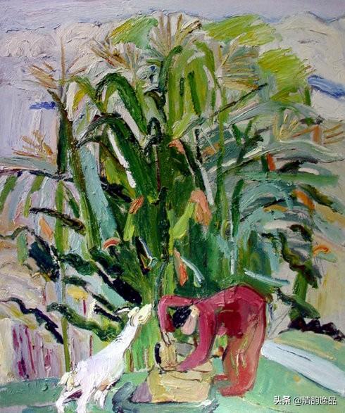 当代著名油画家阎萍油画作品欣赏
