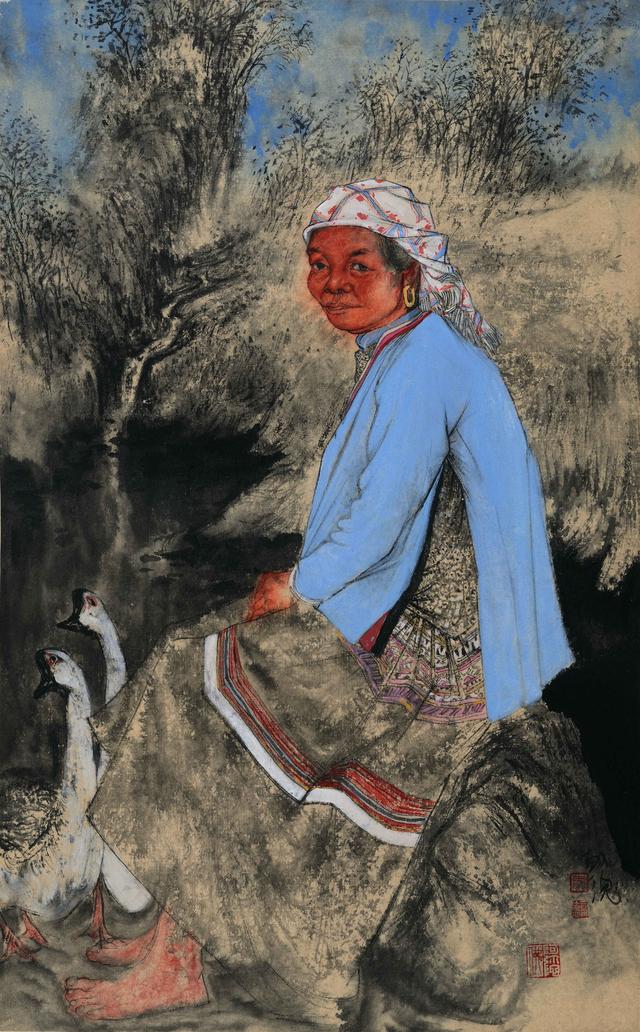 黑土地上的快乐生活——秦嗣德的中国画印象