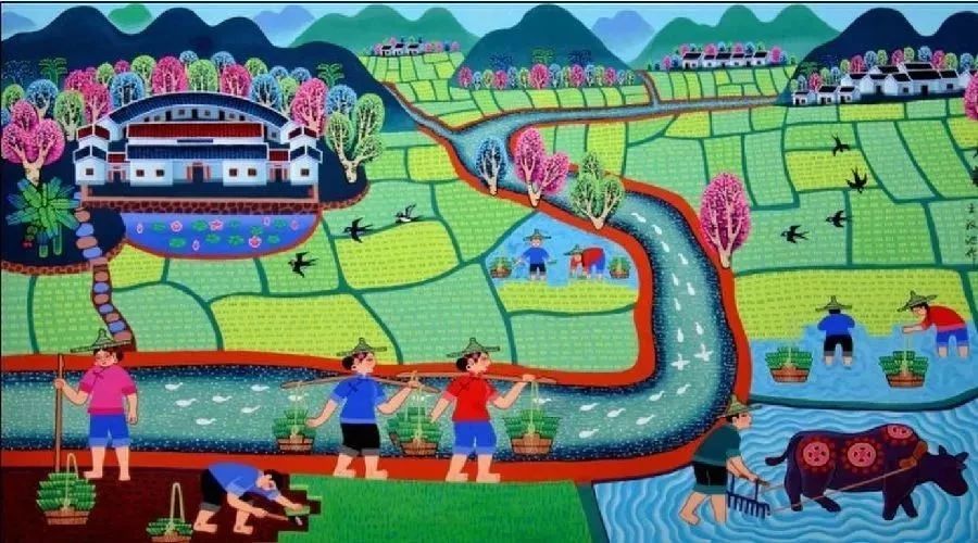 惠州农民真搞笑不拿锄头拿画笔一画还能值千金