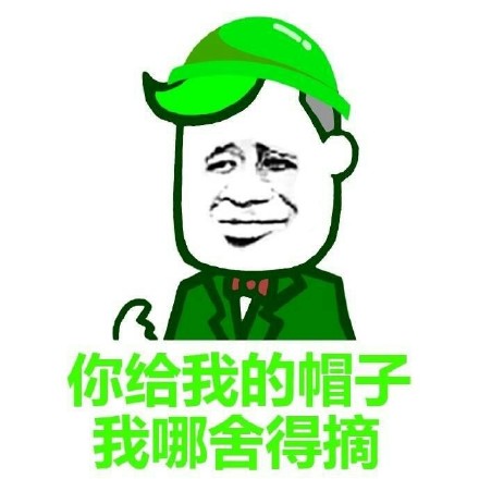 搞笑表情包:綠的透透的,你就是綠光,如此的唯一!