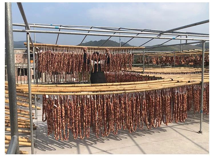 人间最好吃的东陂风干腊肠腊肉腊鸭来了备好年货冲鸭