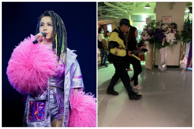 蔡依林演唱会闹不快，动用警察驱逐拍照女粉丝_歌迷