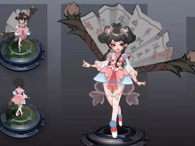 王者荣耀玩家自制皮肤小乔化身红娘孙膑妥妥的女装大佬