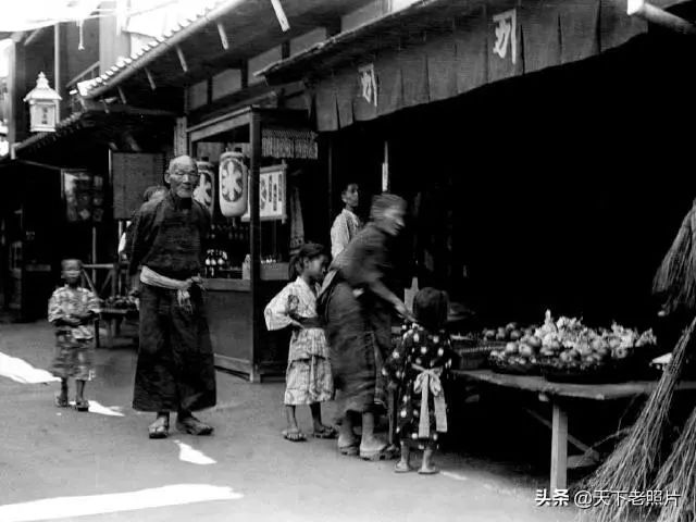 1908年的日本街市老照片和中国真心差别不大