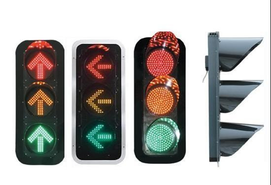 按照国际标准,道路交通信号灯共有8套.
