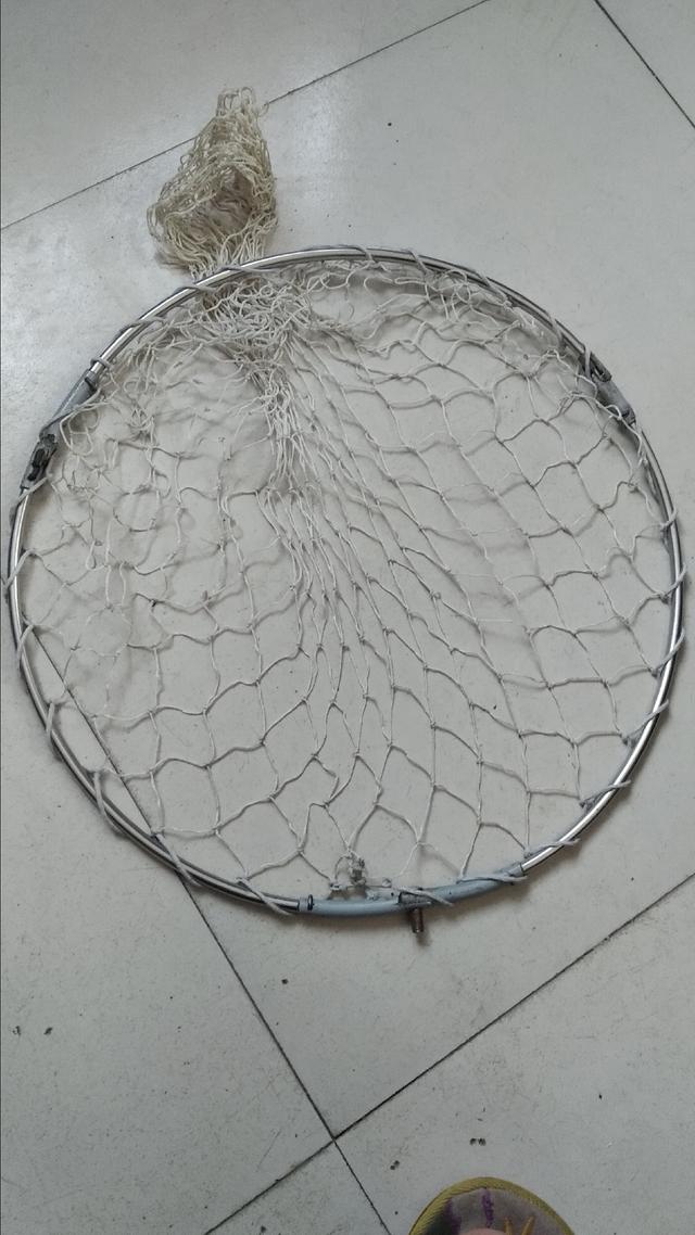 自制鱼护和维修加固抄网头动动手装备就有了