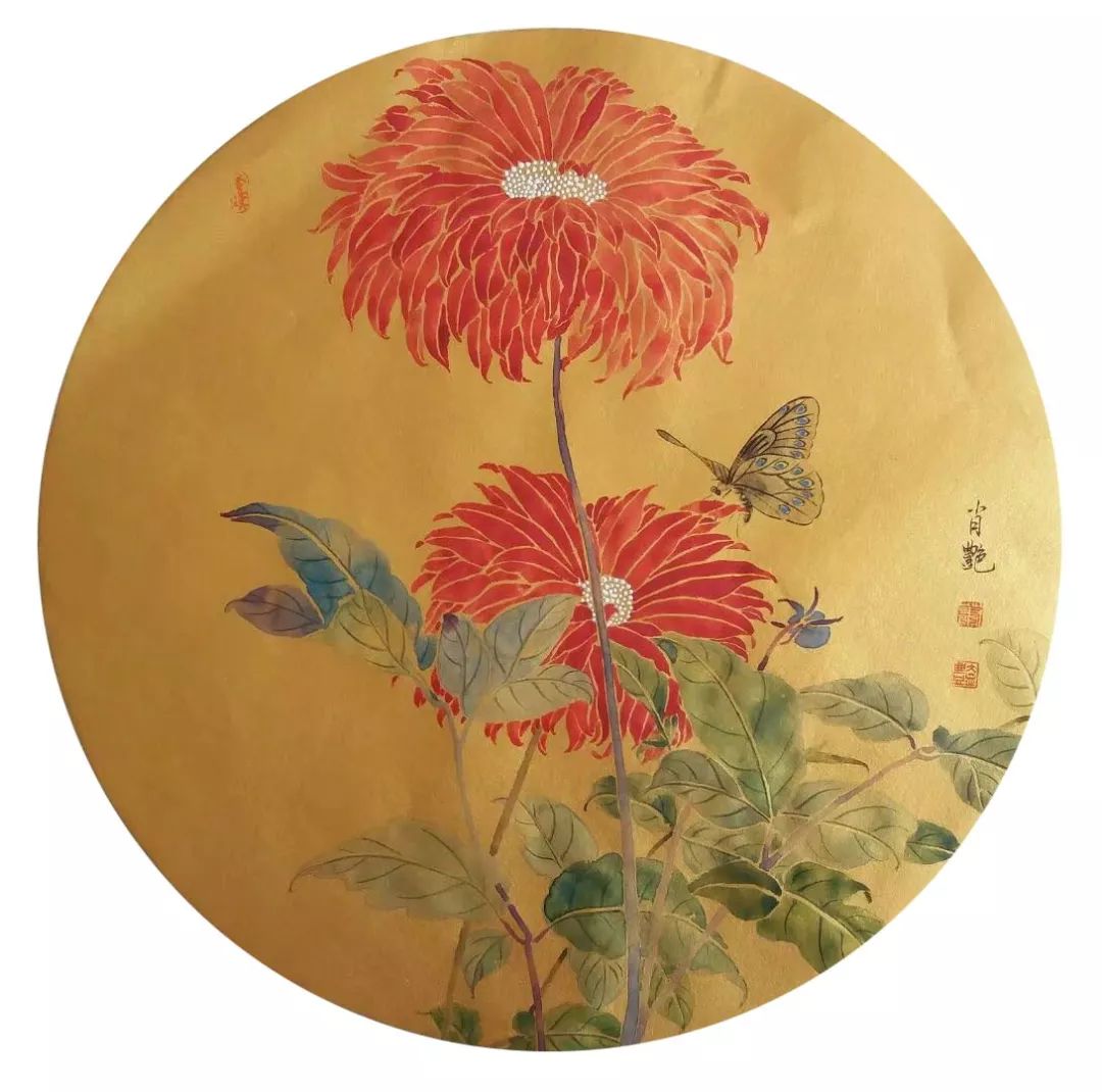 肖艳|生宣工笔花鸟画临摹与创作班招生(1月13日开课)_作品