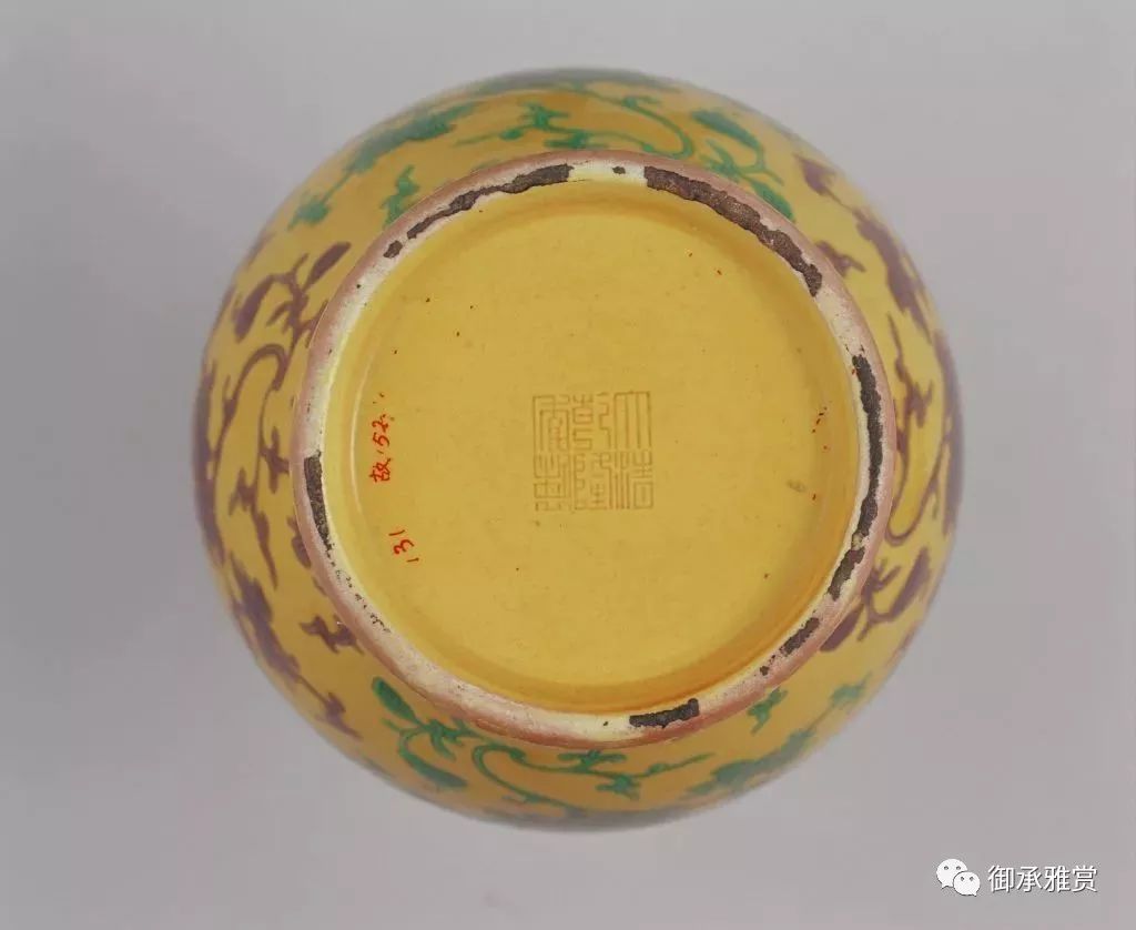 故宫馆藏!60件乾隆款瓷器底足欣赏