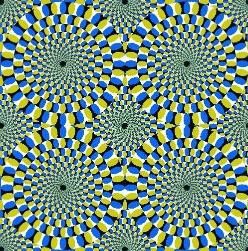 赶紧来围观吧 ~让你眼花缭乱的视觉错觉今天看看神奇的混