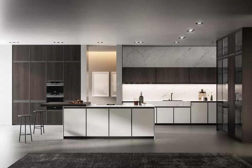 极简轻奢大橱柜设计2019