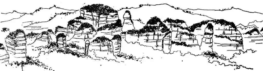 看完地质前辈40年前画的素描我发现._地貌