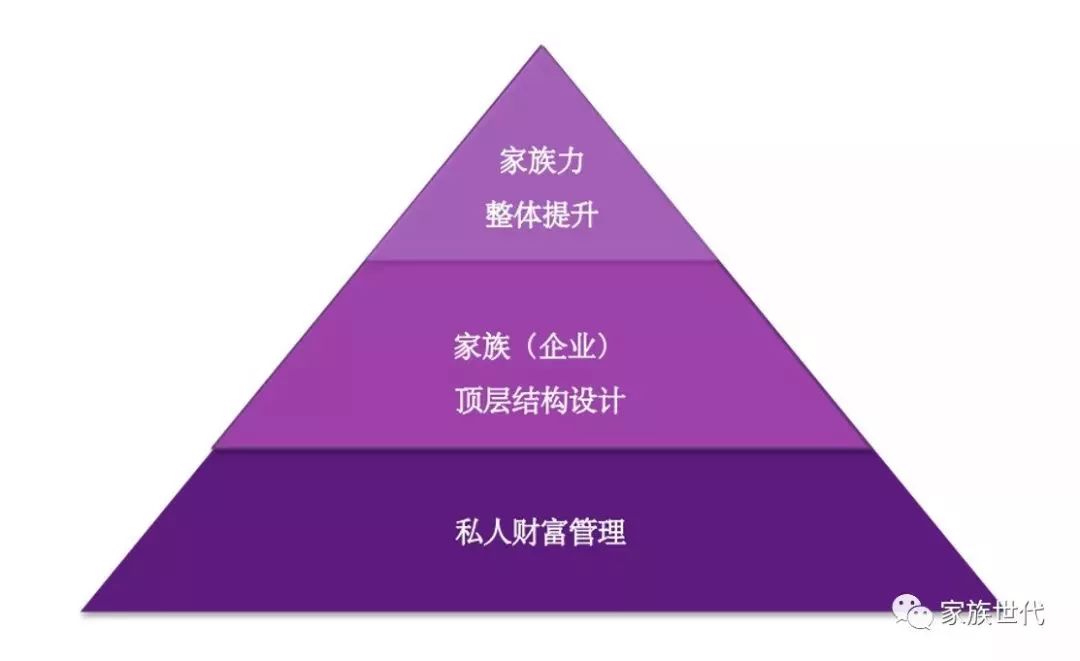 家族(企业)顶层结构设计这个层次作为起点进行家族财富管理的普遍共识