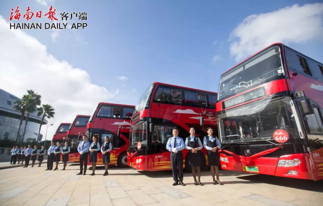 三亚开通首条旅游双层观光巴士线路途经海棠湾多个景区附站点
