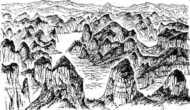 各个都是艺术家看完地质前辈40年前画的素描我发现