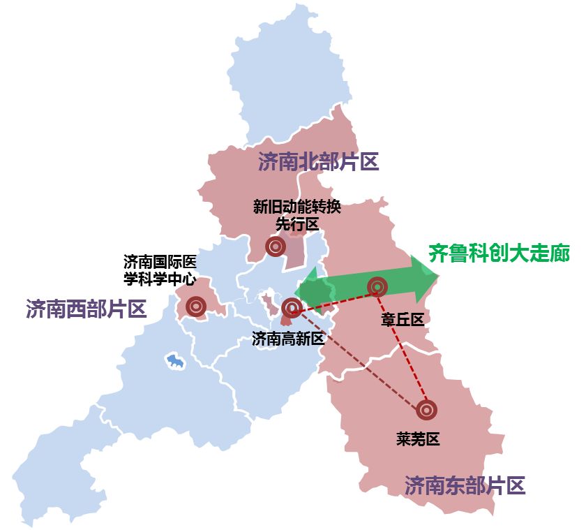 济南高新区行政区划图图片