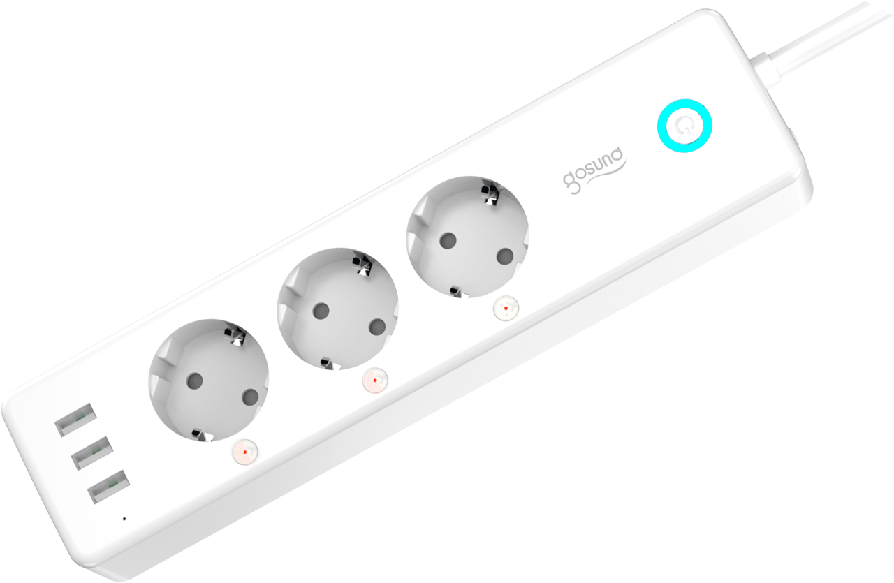 gosund欧规智能排插上市,助力电器便捷管理