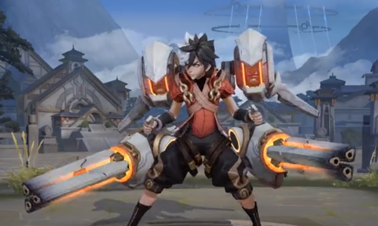 原创王者荣耀:新英雄蒙犽玩法爆料,全新技能一览,我的炮弹会转弯!