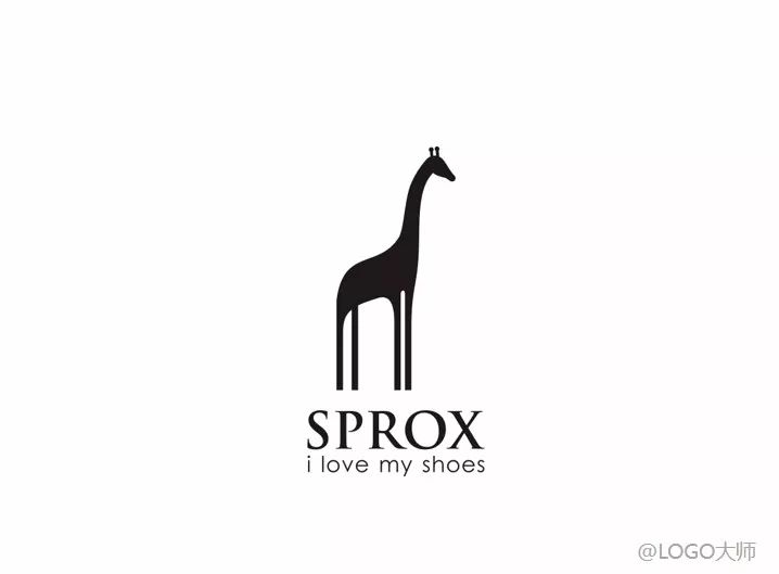 长颈鹿主题logo设计合集鉴赏