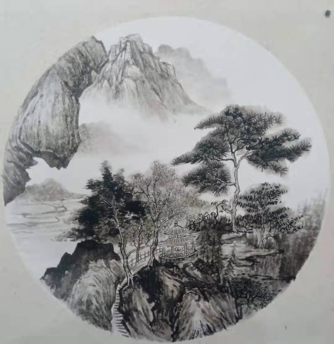著名书画家张书明作品赏析