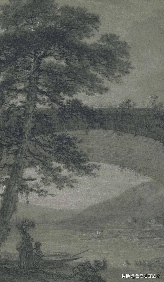 普吕东pierrepaulprudhon素描作品欣赏