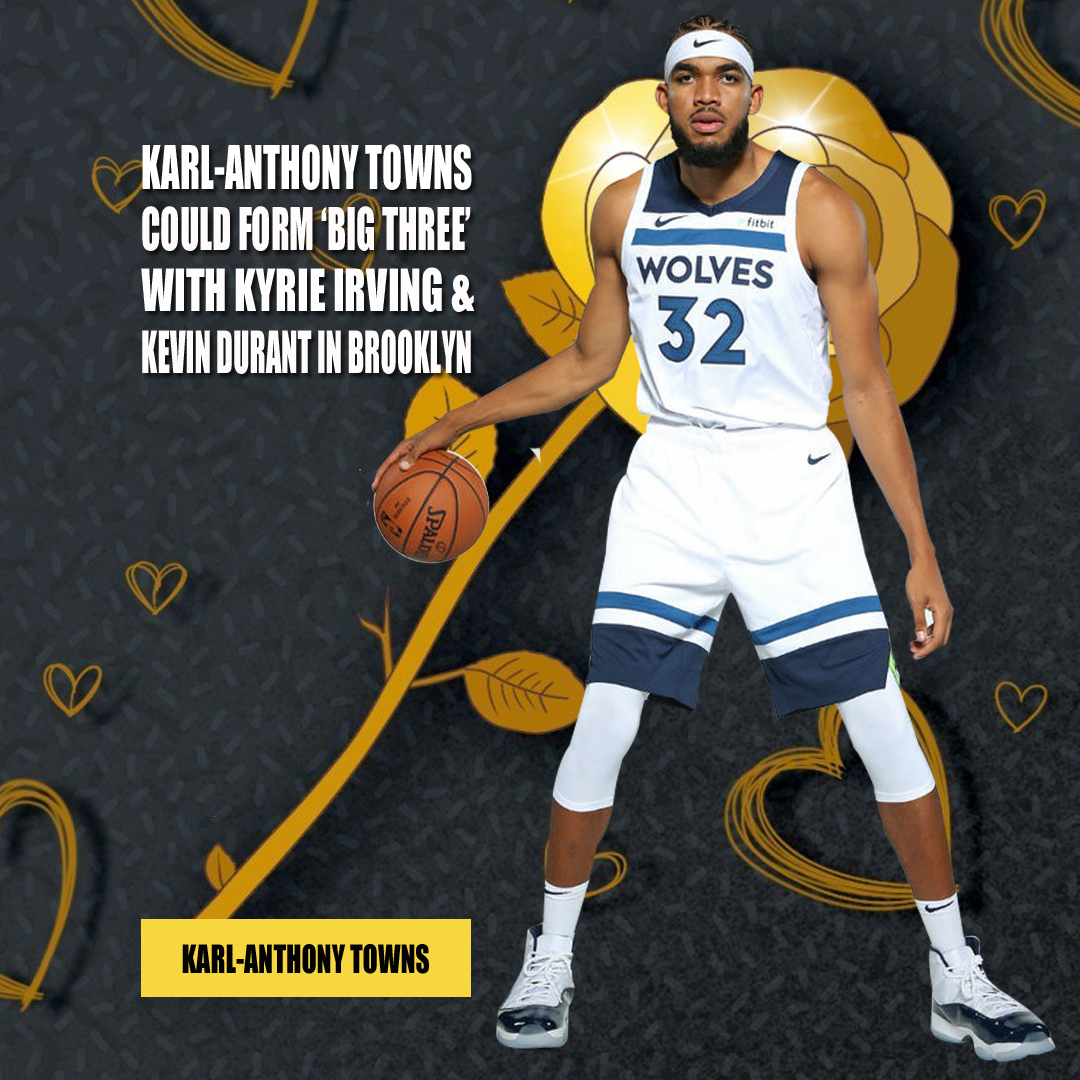 原创美媒曝篮网引进唐斯方案,交易丁威迪5人,与欧文杜兰特组三巨头!