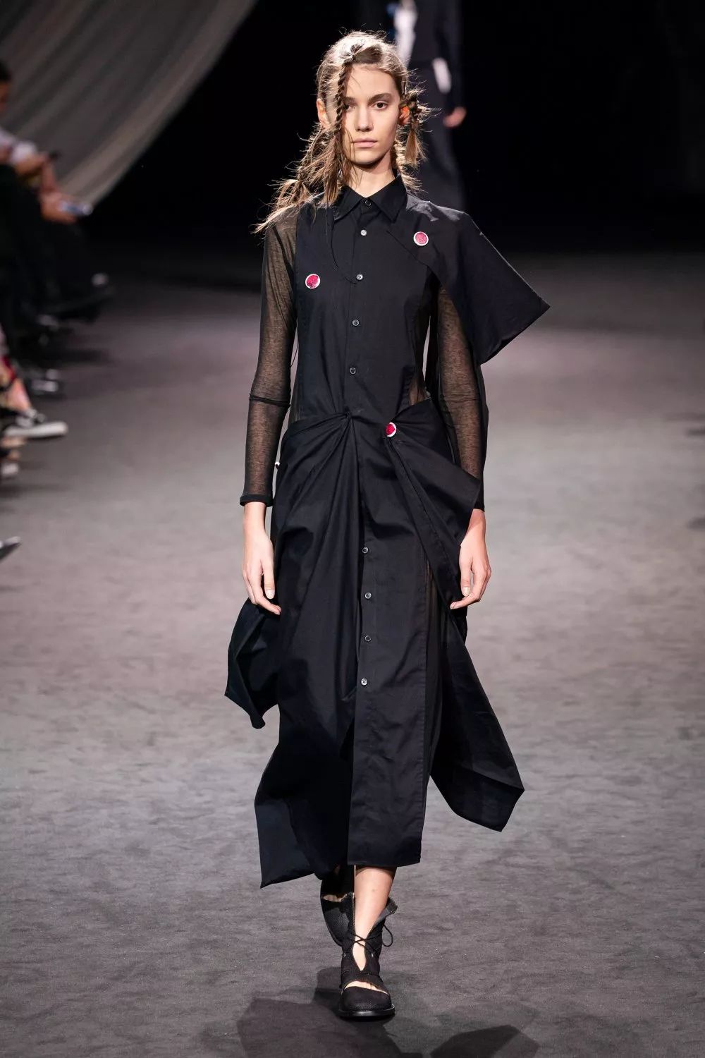 山本耀司yohjiyamamoto巴黎时装周2020春夏系列