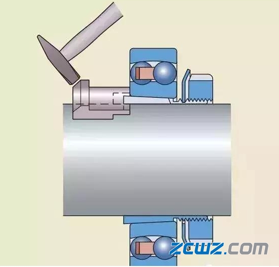 轴承锁紧套拆卸图解图片