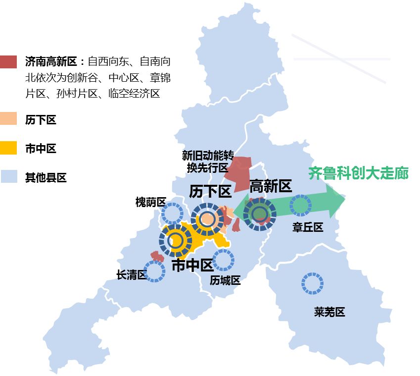 济南市高新区范围图片