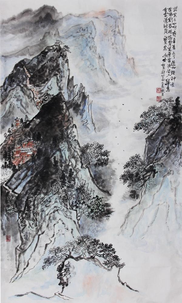 中国当代实力派山水画家——李铁军国画作品欣赏