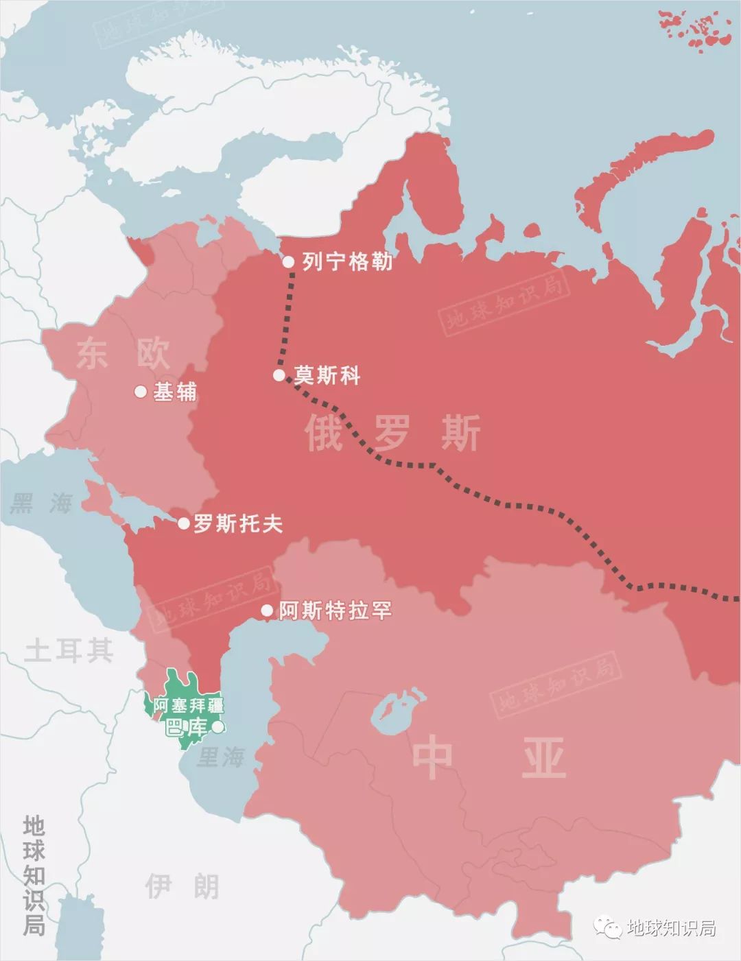 边疆的巴库油田早期支撑沙俄以及苏联石油产量的很多人没有意识到的是