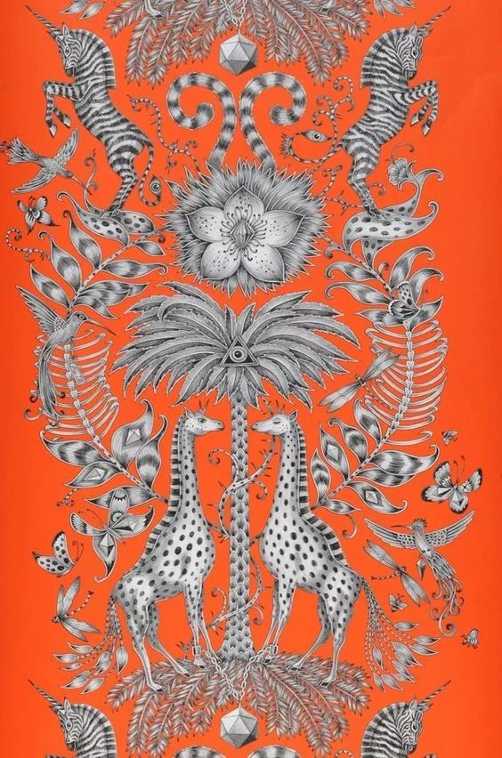 图案干货既有钱又有闲的贵族生活方式朱伊纹样