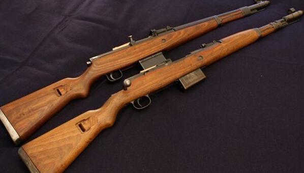 1957年,m1伽兰德步枪逐渐被m14自动 步枪所取代,但不难发现,m14自动