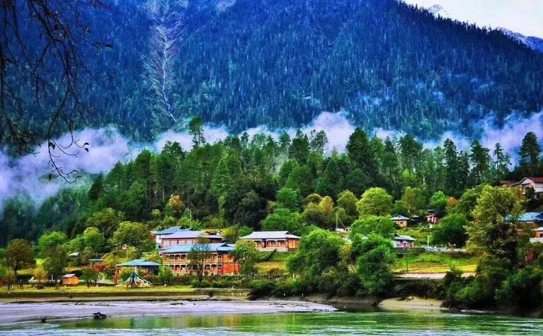 西藏这个地方美爆了_林芝