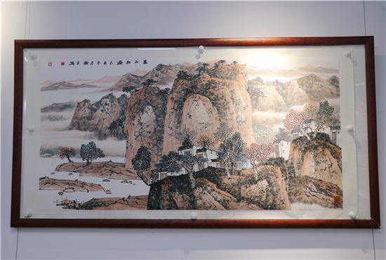 神游万壑―张树立山水画个人作品展亮相于华亿珍宝美术馆