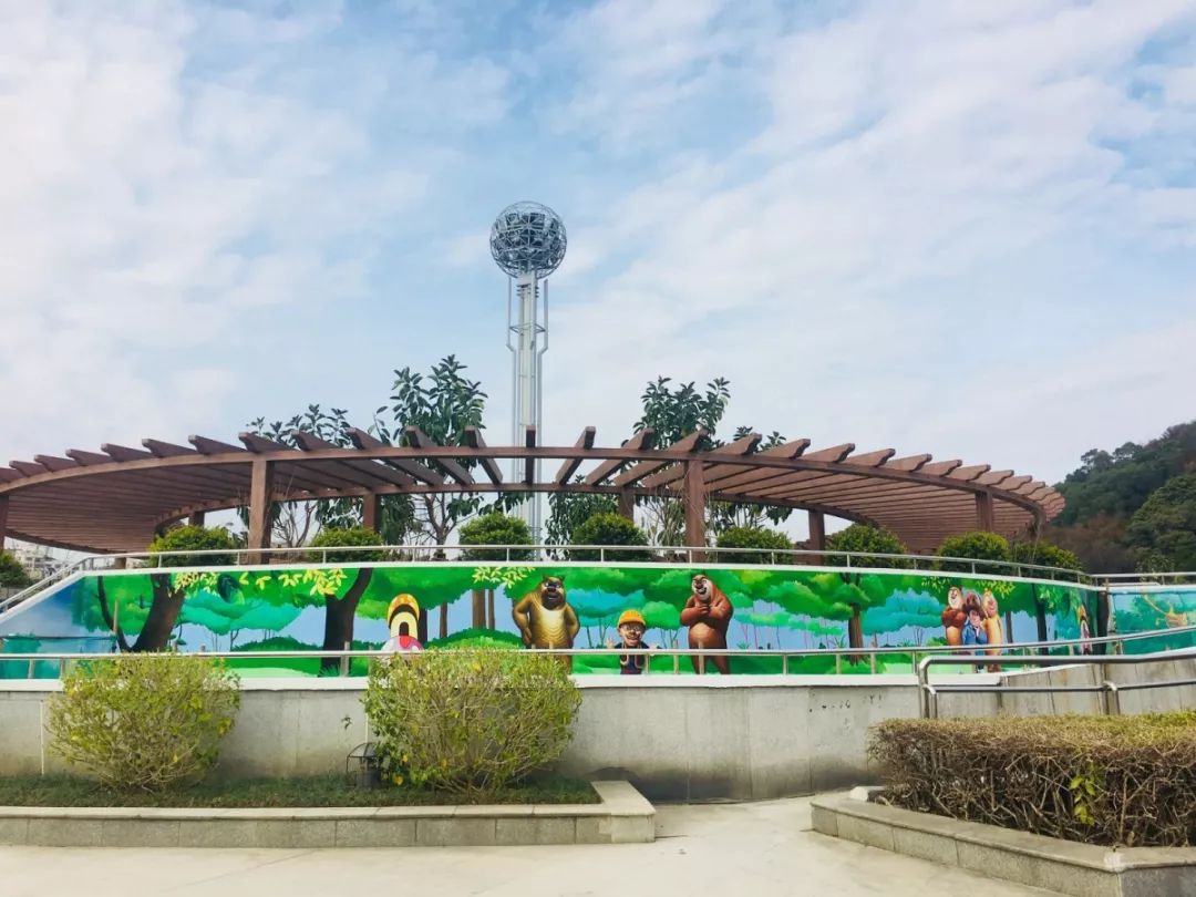 龙岩人超有爱的六一广场开园啦快带上你的小可爱来打卡吧