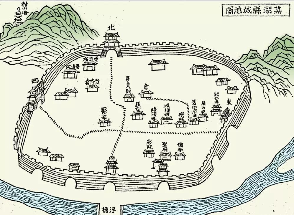 芜湖鸠兹古镇地图图片