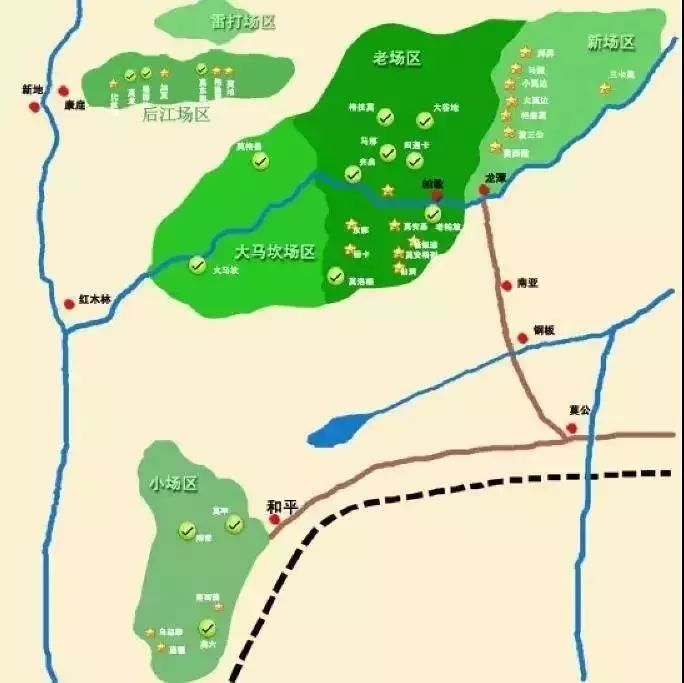 缅甸翡翠矿区高清地图图片